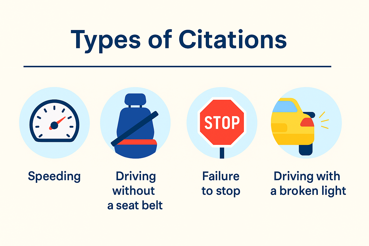 is a citation a ticket