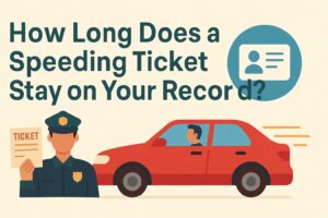 how long does a speeding ticket stay on your record